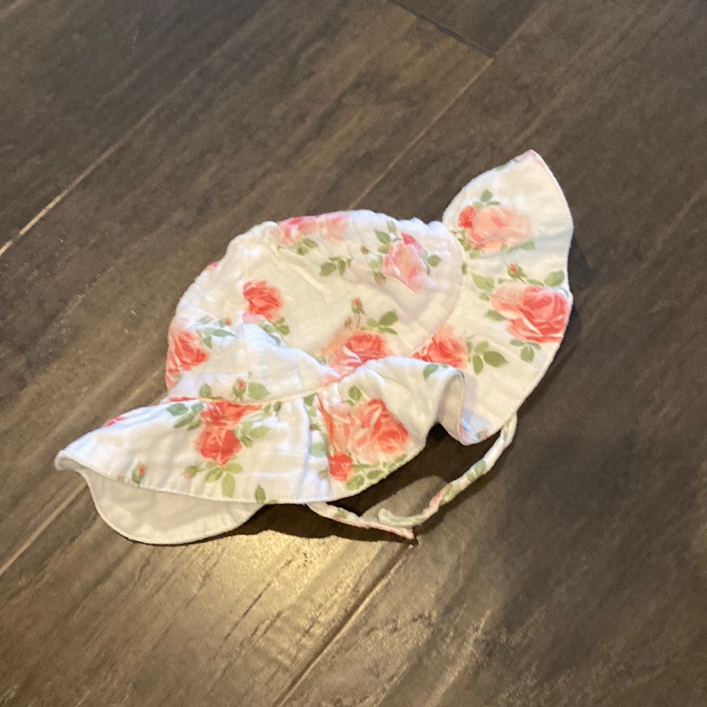 Mustard pie rose toddler hat